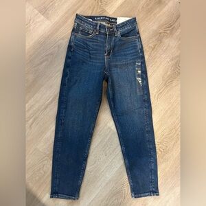 American Eagle Outfitters Mom Jean Medium Wash Stretch No. 4682